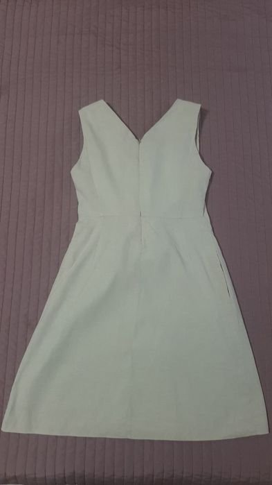 Femme Fabiana Filippi Robe Blanche Lin 38