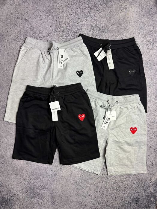 Men Comme des Garcons Shorts Black