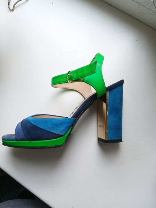 Женские Nando Muzi Туфли Зелёные Кожа 36