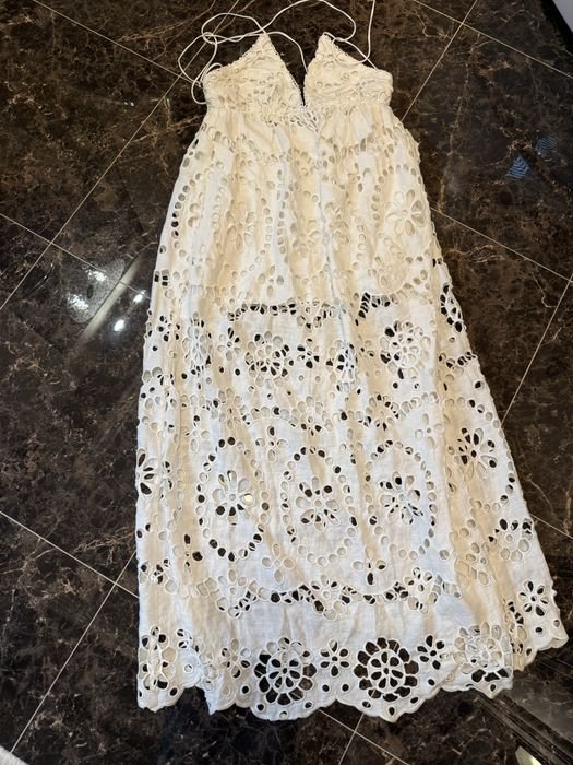 Женский Zimmermann Платье Белое 36