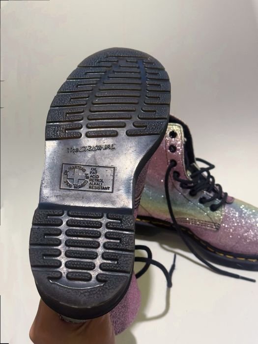 Donna Dr Martens Stivali Multicolore Pelle 37