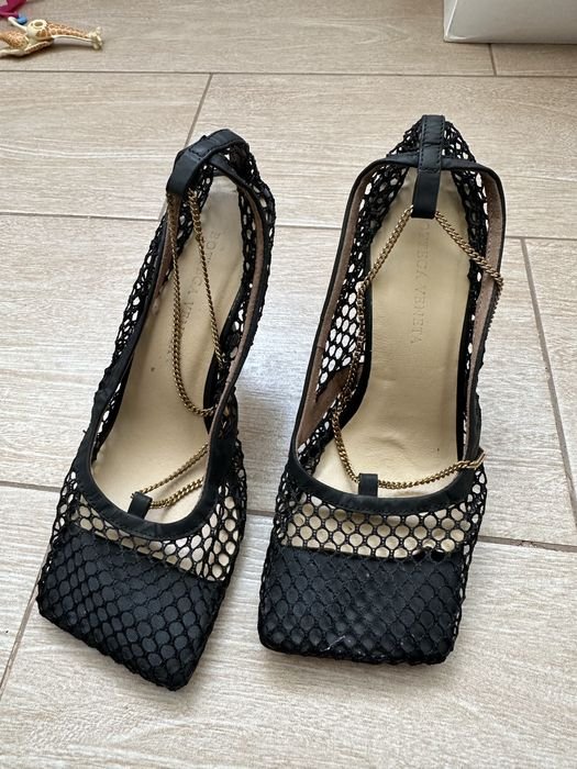 Bottega Veneta Босоніжки Чёрный 35