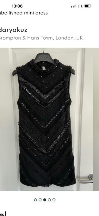 Damen Dolce&Gabbana Kleid Schwarz Strick 36