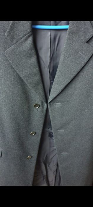 Donna Canali Cappotto Grigio Cashmere