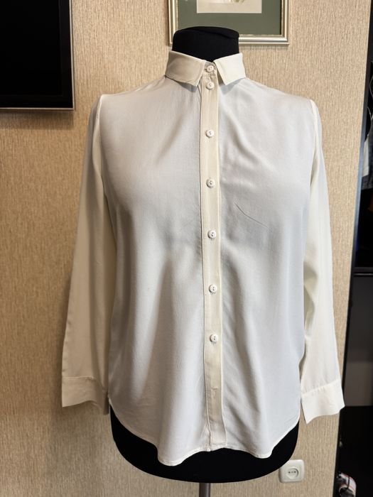 Femme Samsoe Samsoe Chemise Crème Soie 36