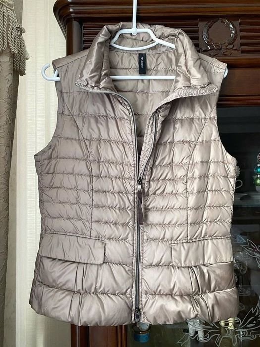 Femme MarcCain Gilet Gris Soie 36