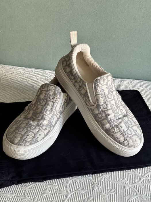 Женские Dior Слипоны Белые 37