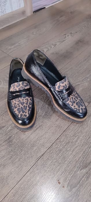 Женские Paul Green Лоферы Чёрные Искусственная