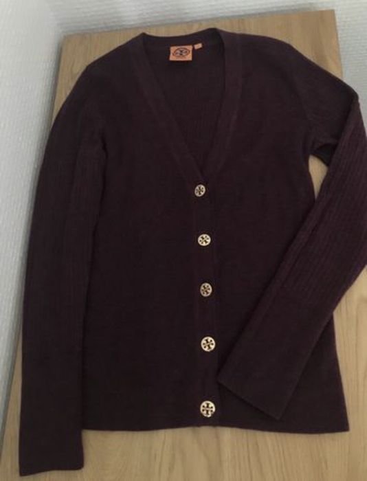 Herren Tory Burch Strickjacke Warm Merinowolle S-M