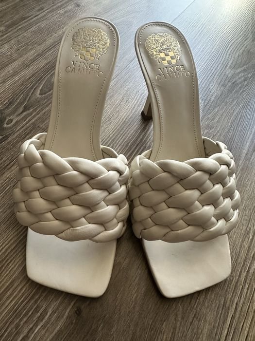 Damen Vince Camuto Slipper Weiß 37.5