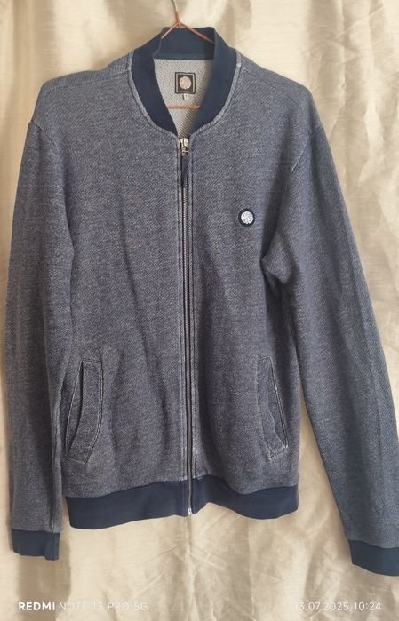 Мужской Pretty Green Бомбер Серый 36