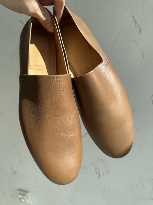 Men Sandro Paris Loafers Brown Leather 45