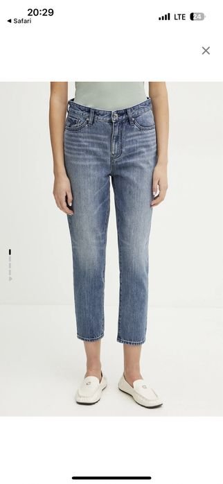 Homme Armani Jeans Bleu Marine Coton 30