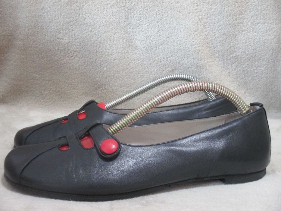 Женские Camper Туфли Чёрные Кожа 38