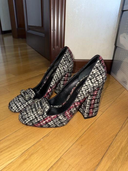 Женские Dolce Gabbana Туфли Серый 38