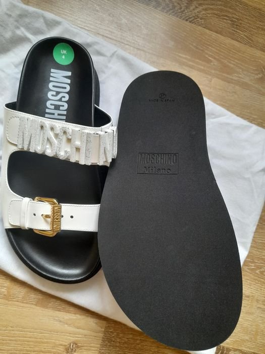Donna Moschino Ciabatte Bianche 37