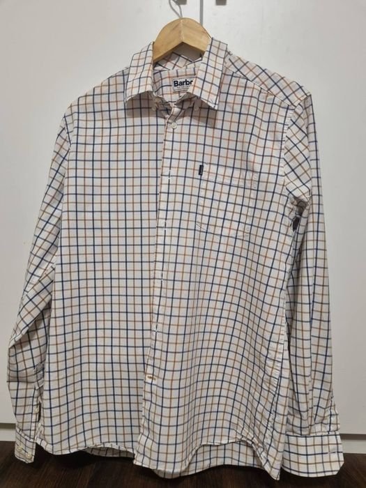 Homme Barbour Chemise Blanche L