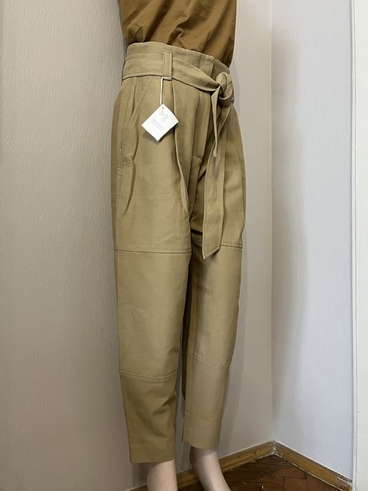 Donna Brunello Cucinelli Pantaloni Beige Lino 38