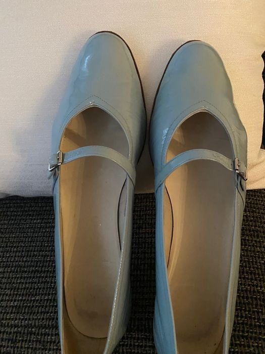 Женские Salvatore Ferragamo Туфли Голубые 39