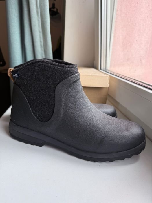 Donna Sperry Stivaletti Neri Pelle Sintetica 40