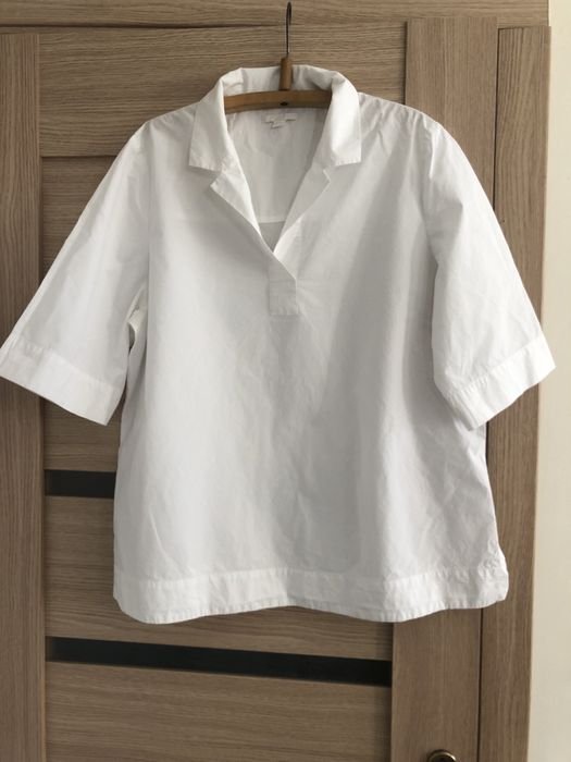 Damen Cos Bluse Weiß