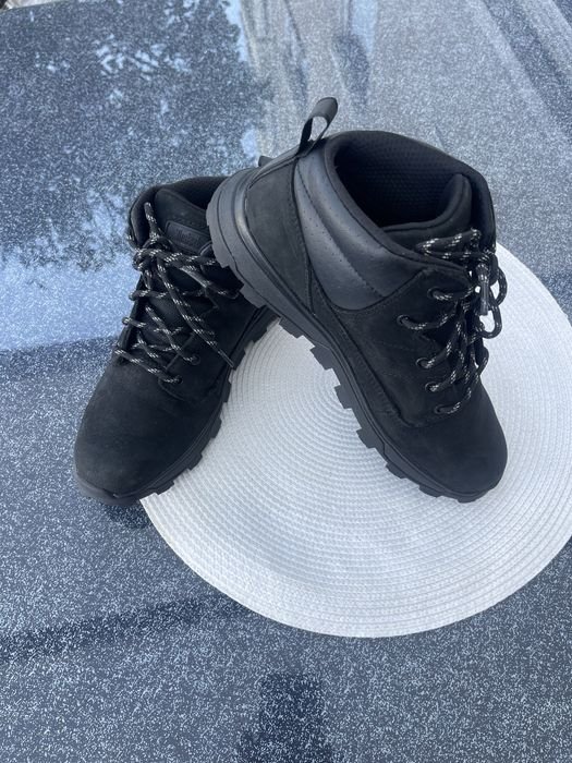 Women Timberland Boots Black Leather 40