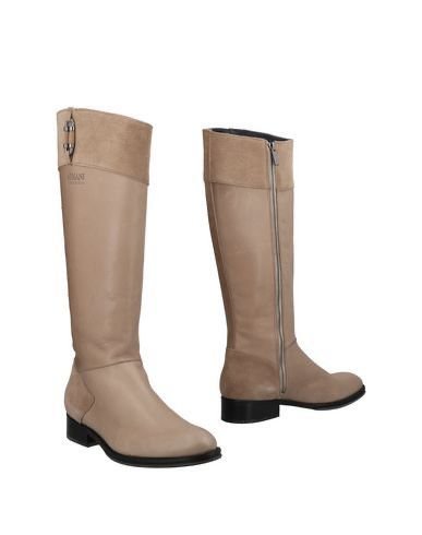 Женские Armani Collezioni Сапоги Бежевый Кожа 40