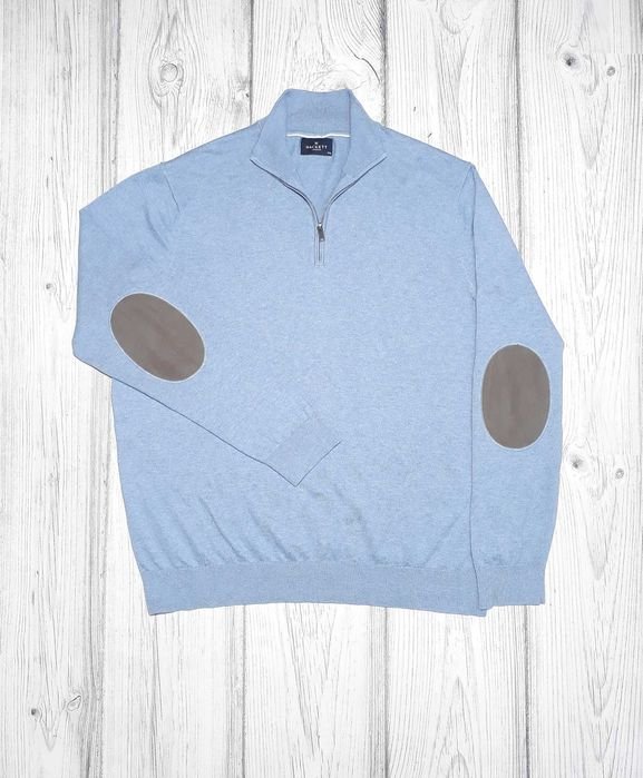 Мужской Hugo Boss Свитер Голубой 42