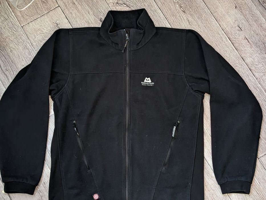 Мужской Mountain Equipment Флисовая Куртка Чёрный