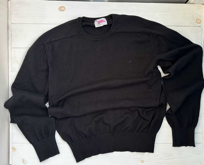 Homme J.lindeberg Pull Noir Coton 36