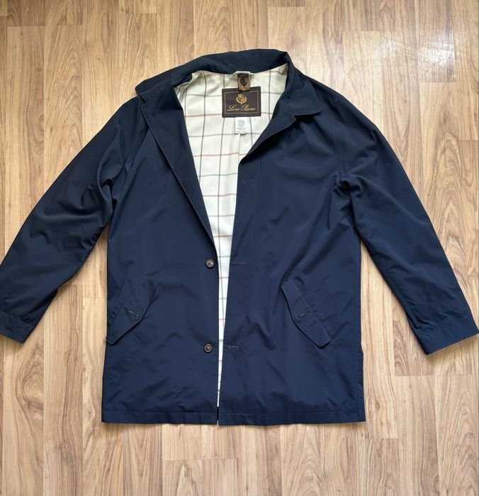 Uomo Loro Piana Cappotto Multicolore