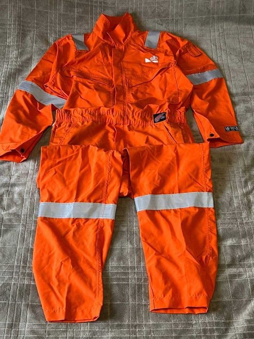 Women Jumpsuit Red Reflective 40