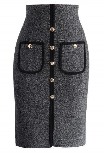 Donna Dolce&Gabbana Gonna Grigia 36