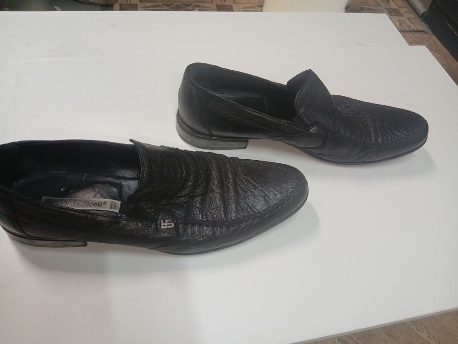 Damen Roberto Botticelli Absätze Schwarz Leder 42