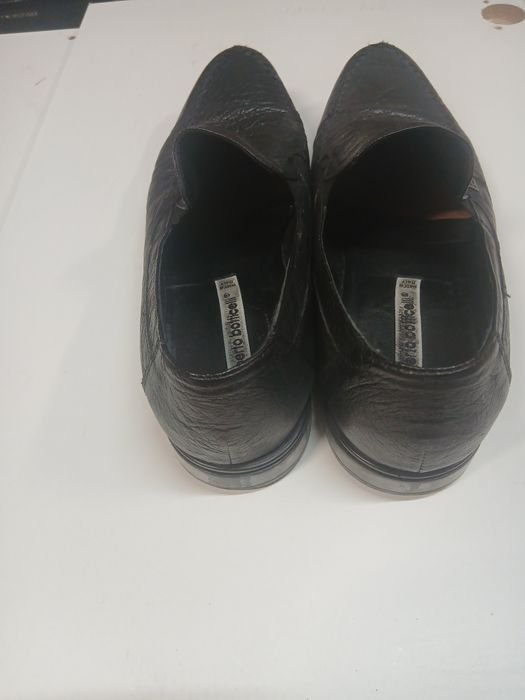 Damen Roberto Botticelli Absätze Schwarz Leder 42