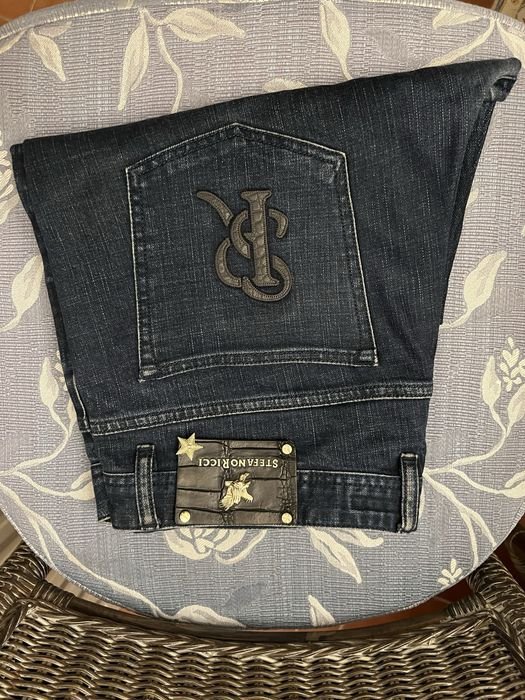Женские Stefano Ricci Джинсы Тёмно-синие 38