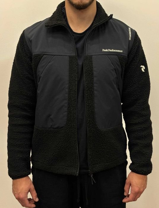 Мужской Peak Performance Куртка Чёрный 38