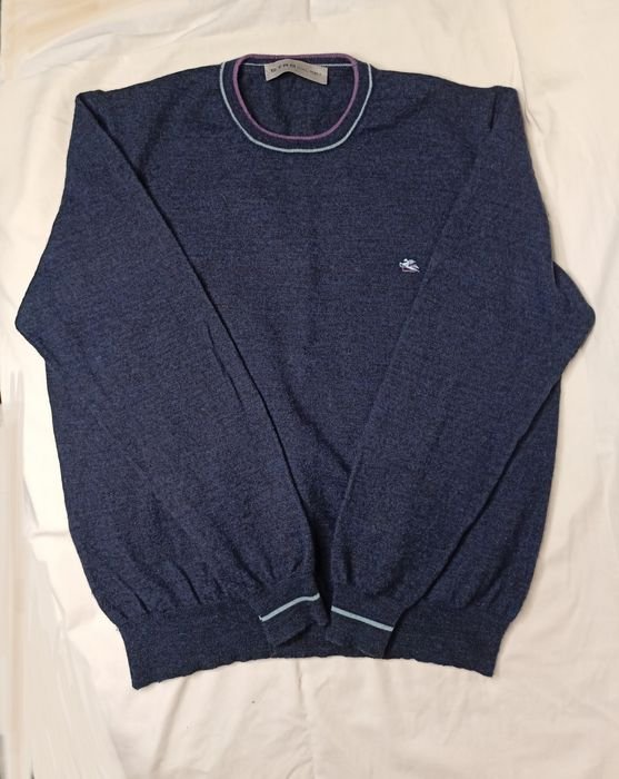 Мужской Etro Свитер Різнокольоровий 44