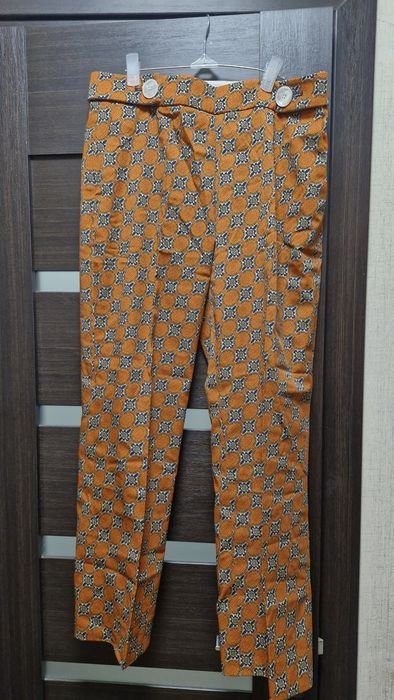 Donna Prada Pantaloni Arancioni 38