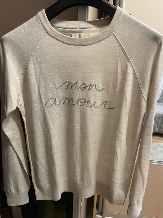 Мужской Zadig&Voltaire Светр Бежевый Шерсть 38