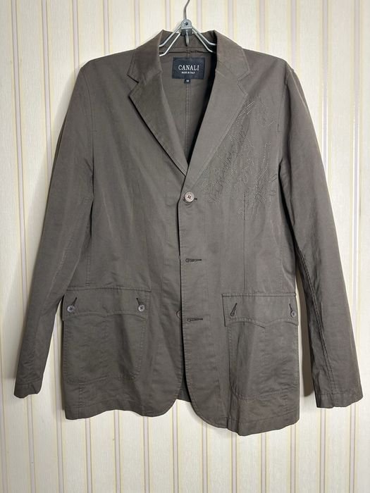Herren Canali Sakko Braun 52