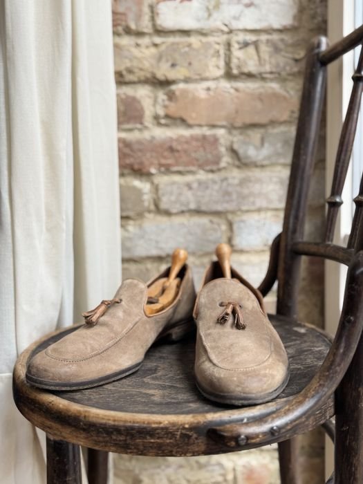 Herren Lloyd Slipper Braun 45