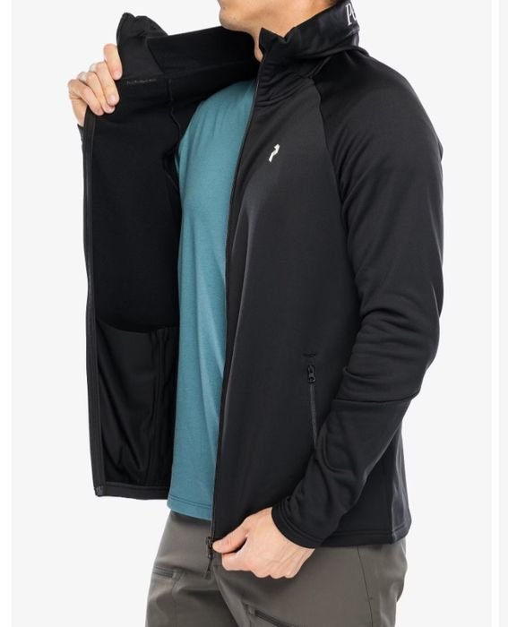 Мужской Peak Performance Куртка Софтшелл Чёрный 38