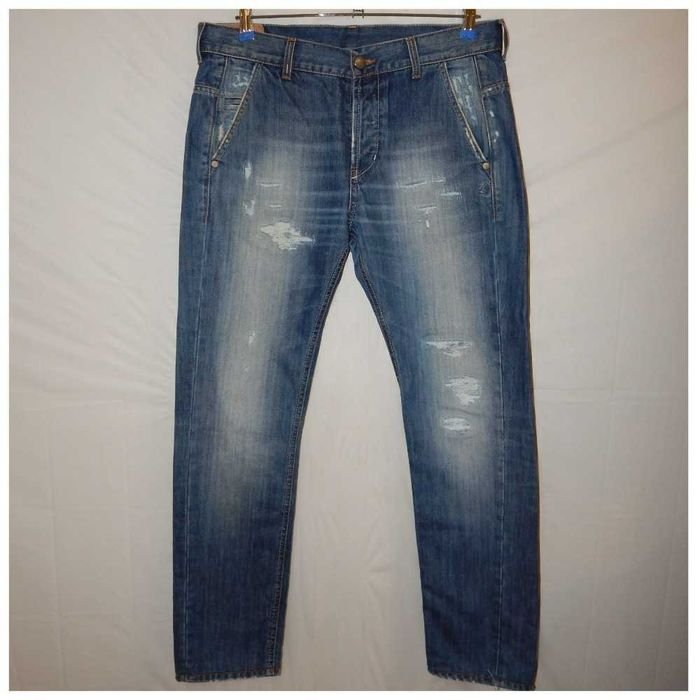 Мужские Dondup Джинсы Синие Размер 33