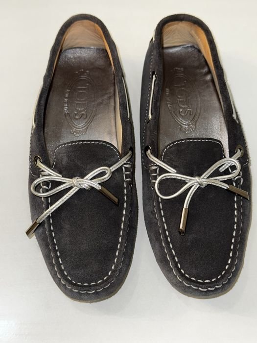 Damen Tod's Slipper Grau 36