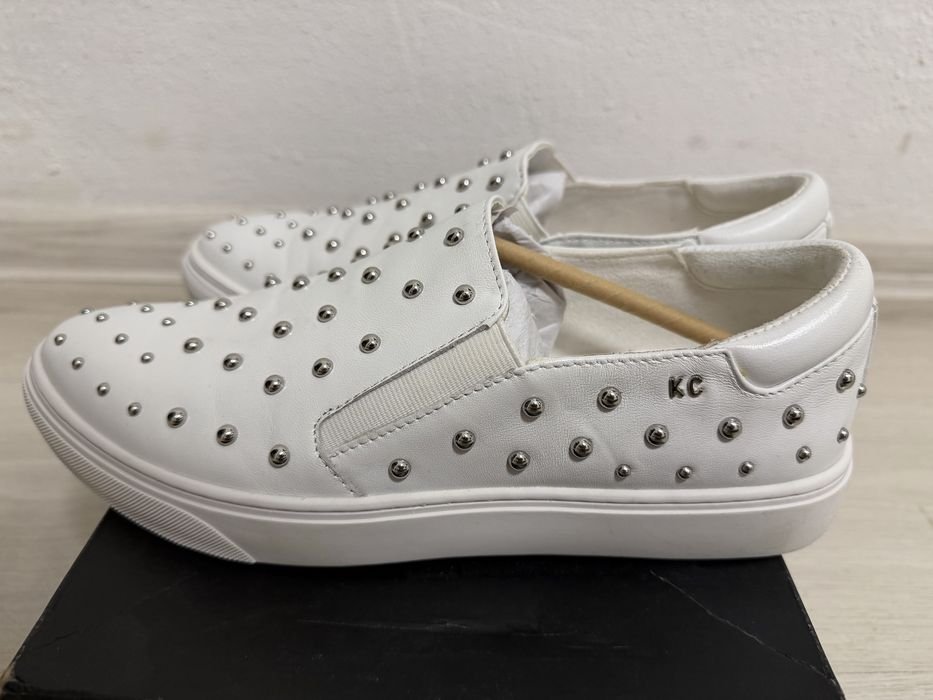 Women Kenneth Cole Loafers White 7,5 us