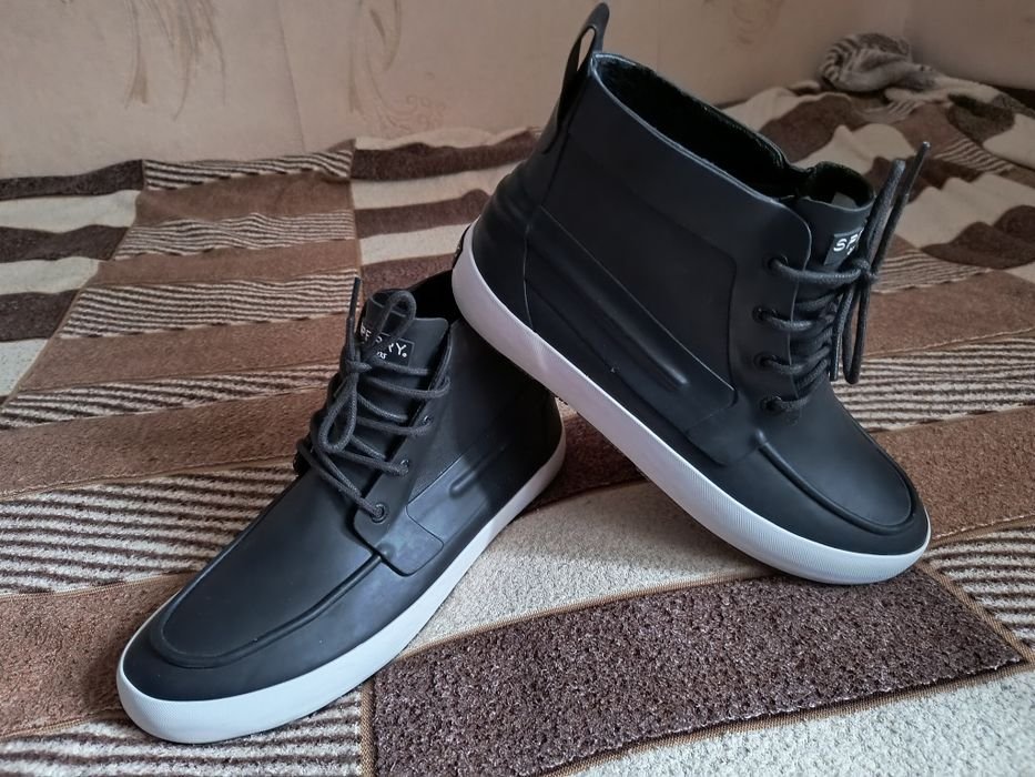 Homme Sperry Top-Sider Bottes Noires 43