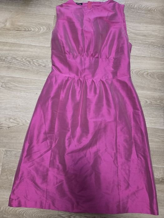 Женский Kiton Платье Розовый Шелк 36