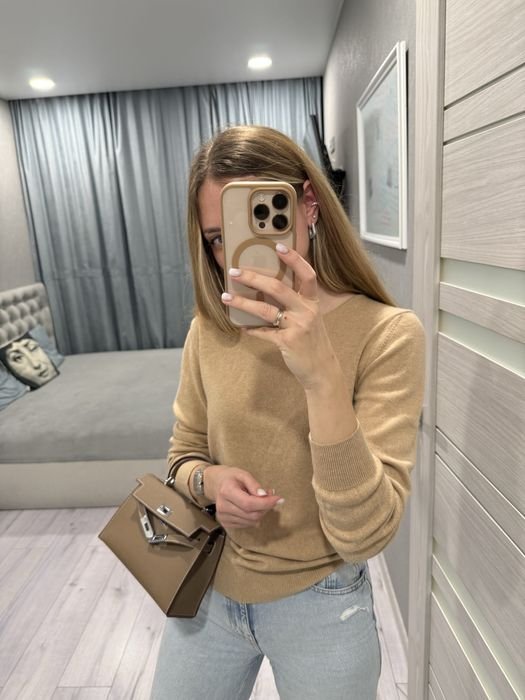 Femme Adagio Pull Beige Laine 38
