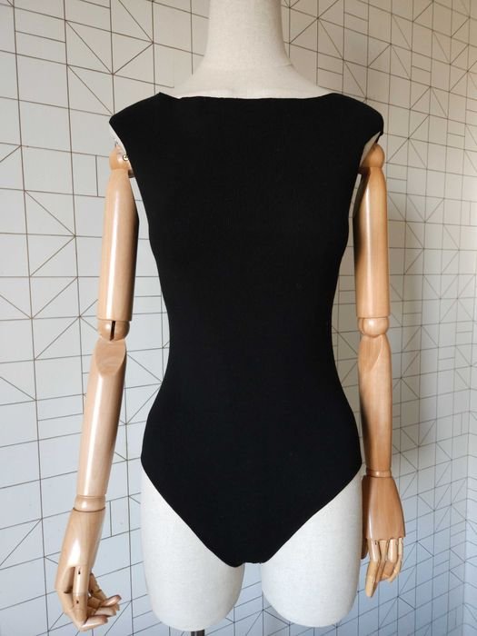 Femme Sezane Body Noir Viscose 40